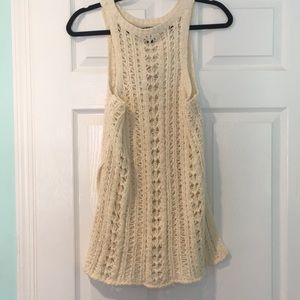 Knit tank top